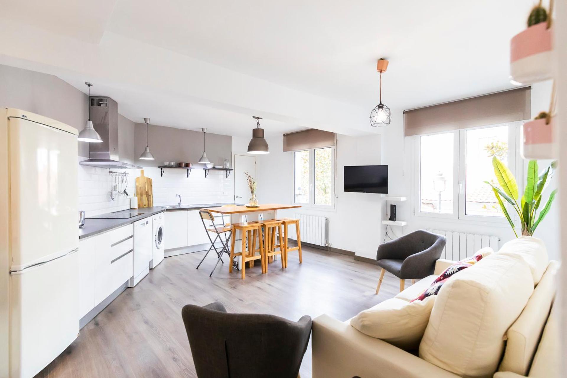 Akomodat En Apartamento Luminoso Junto Al Paseo De La Ria Bilbao Exterior foto